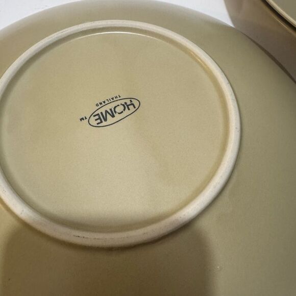 Home Stoneware Dinner Plates 11 1/4" Set/3 Excellent Discontinued G22 - Picture 4 of 6